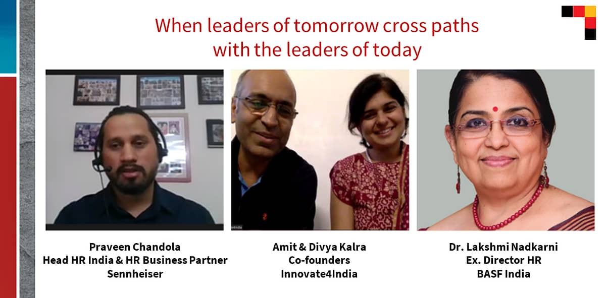 When leaders of tomorrow cross paths with the leaders of today!