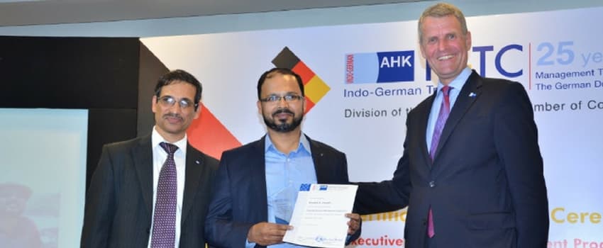 Certificate Awarding Ceremony of EBMP 2nd Pune Batch