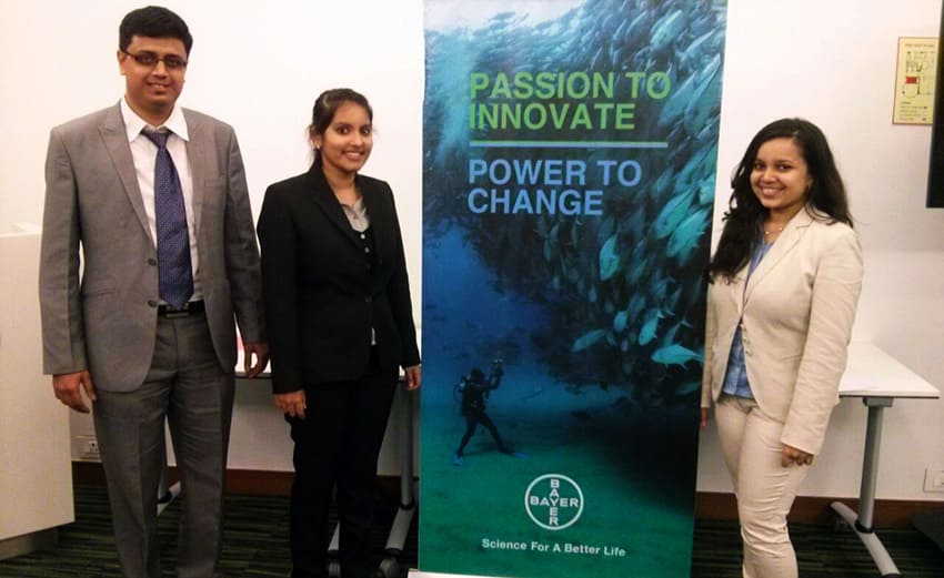 Bayer Scholarship: “Championing Success” – PGPBA Batch 2013 – 2015