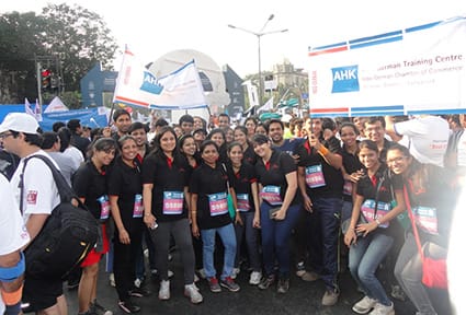 IGTC Students participated in the Mumbai Marathon