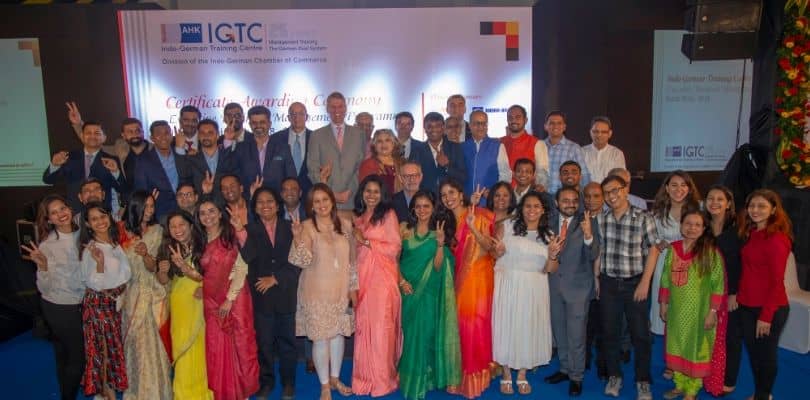 EBMP 9th Mumbai Batch 2018 – 2019 Certificate Ceremony Hosted During German Days in Mumbai